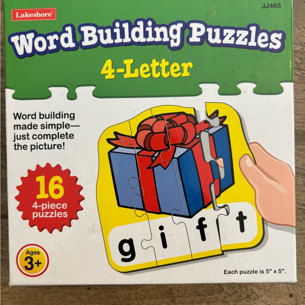 Lakeshore word building puzzle